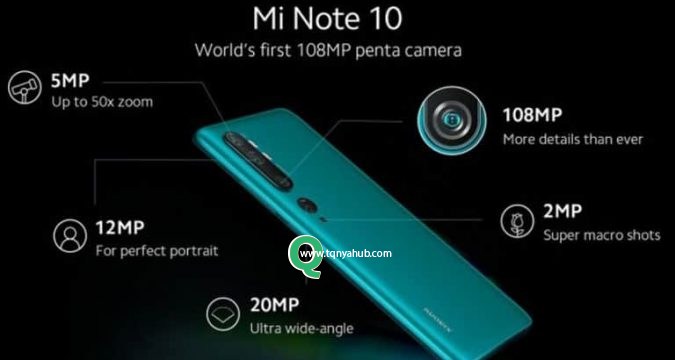 سعر ومواصفات Xiaomi Mi Note 10 أول هاتف بكاميرا 108 ميجابكسل