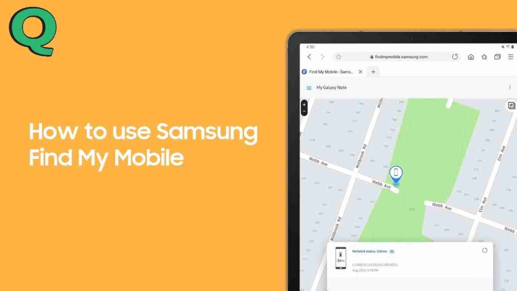 Samsung Find My Mobile البرنامج المقدم من شركة سامسونج لتتبع الهواتف التى تعمل بالأندرويد
